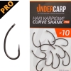 UnderCarp Curve Shank PRO - SIZE 6 / 10szt.